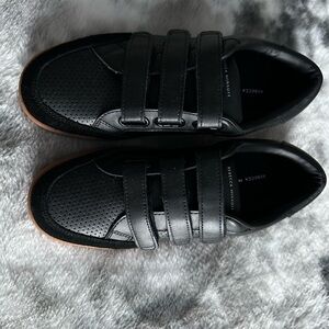 Rebecca Minkoff Black Leather Sneakers